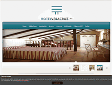 Tablet Screenshot of hotelveracruz.com